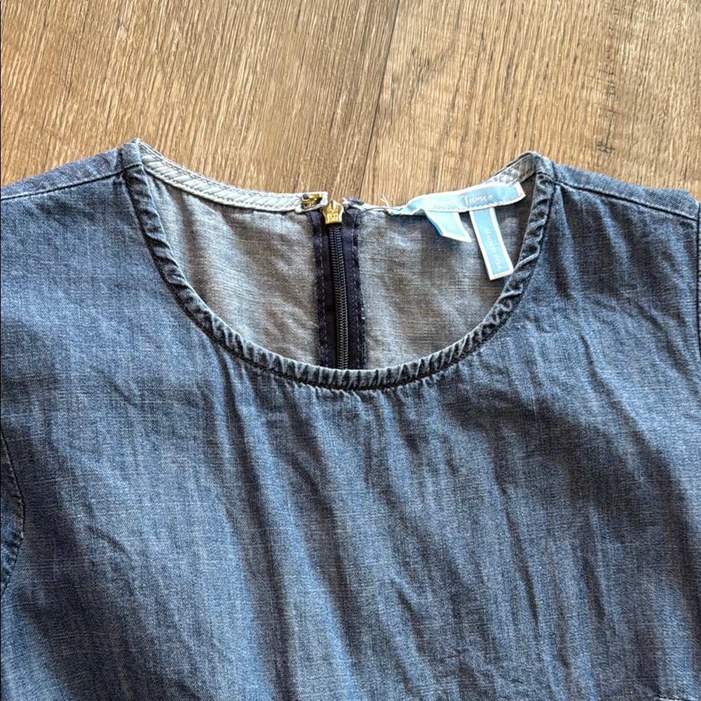 Draper James Blue Ruffle Dress - Picture 3 of 6